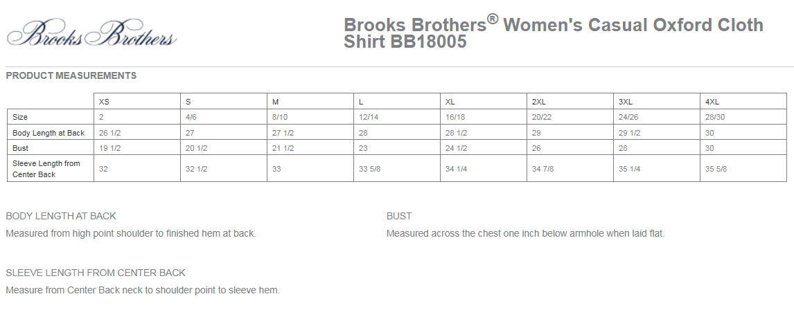 Brooks Brothers® Women’s Casual Oxford Cloth Shirt - BB18005