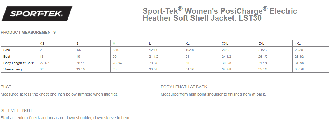 Sport-Tek® Ladies PosiCharge® Electric Heather Soft Shell Jacket - LST30