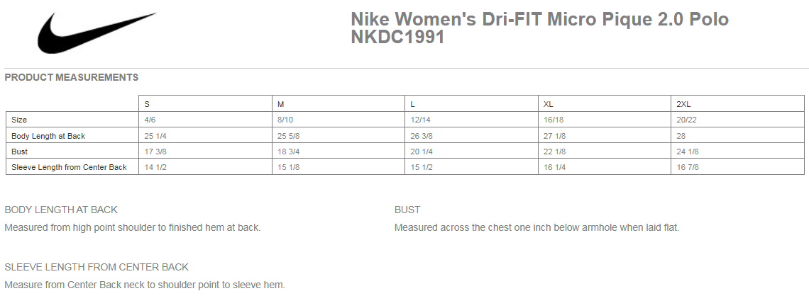 Nike Golf - Ladies Dri-FIT Micro Pique Polo - 354067