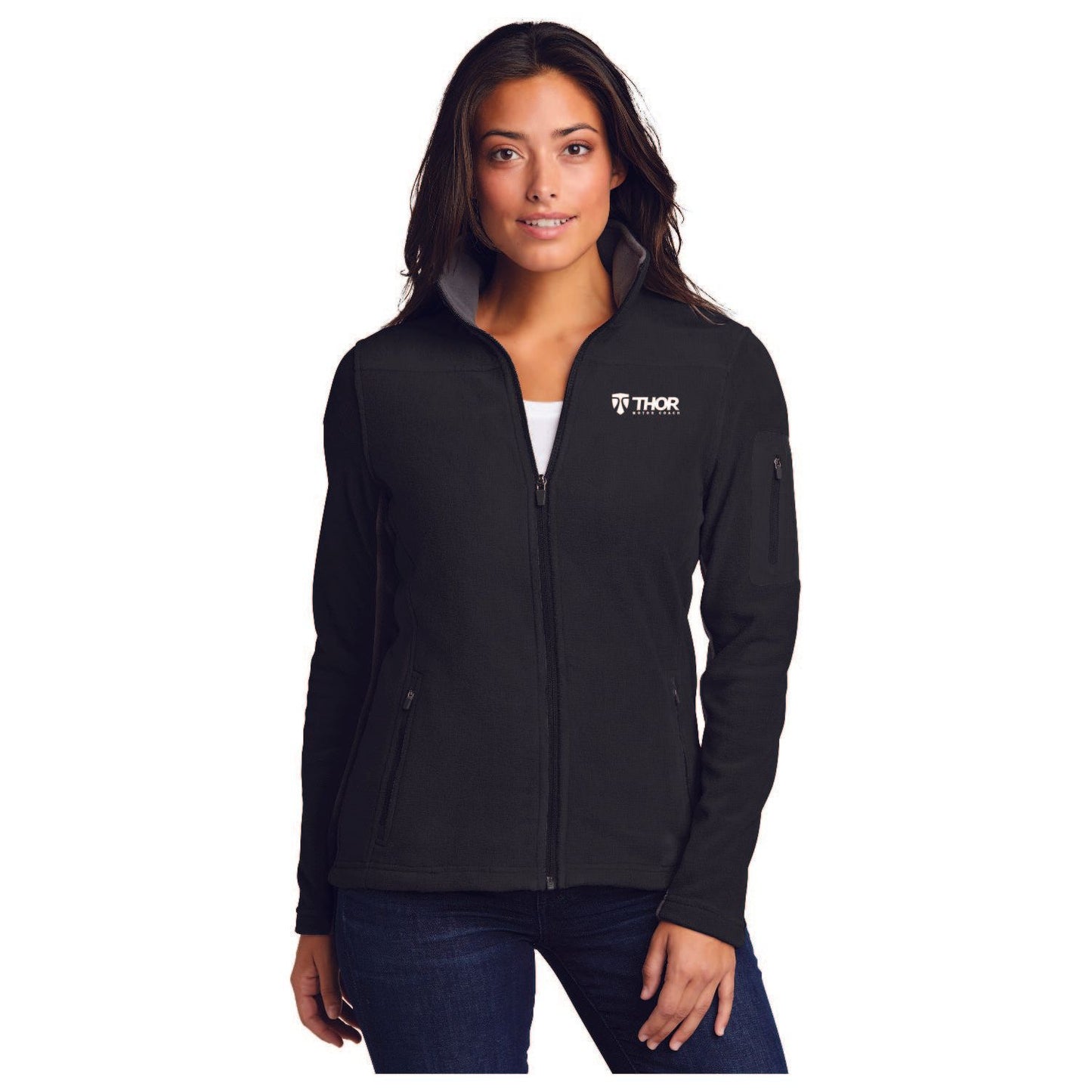 Port Authority® Ladies Summit Fleece Full-Zip Jacket - L233