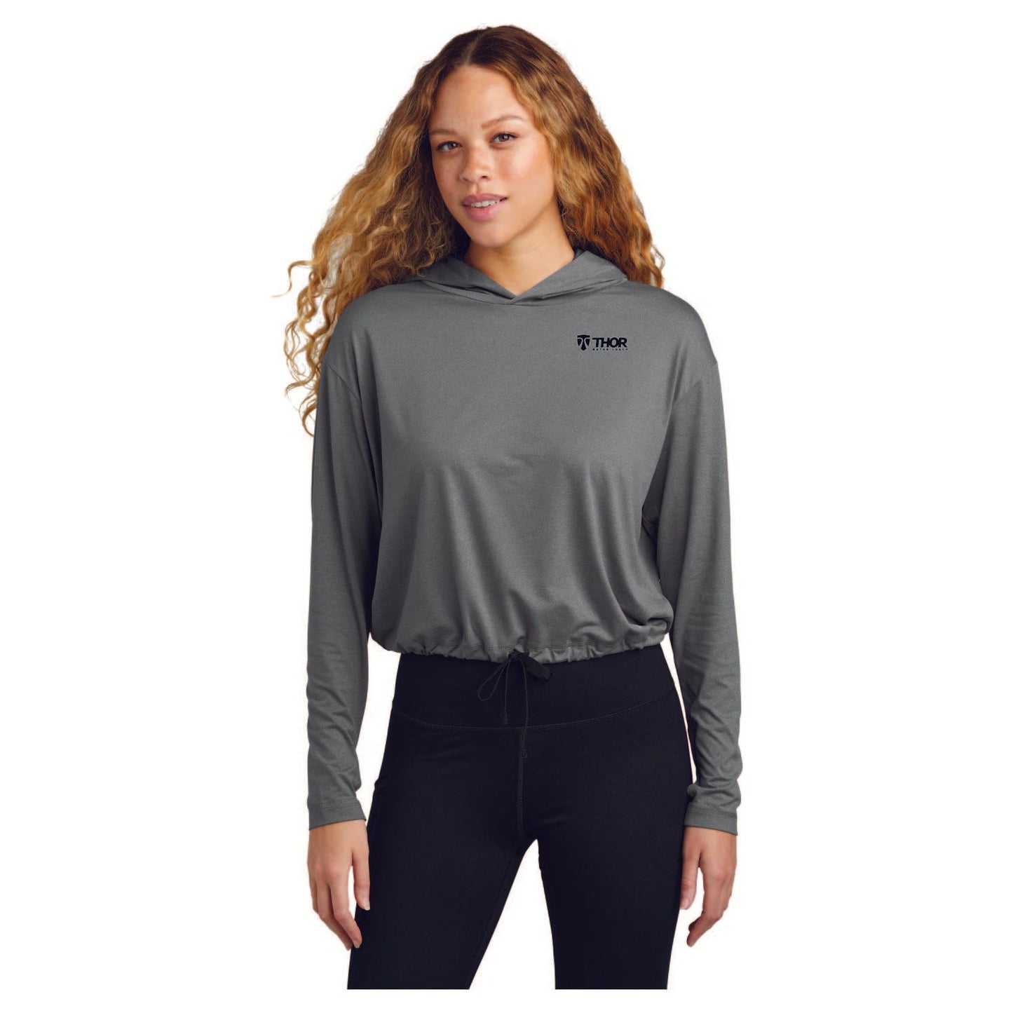 New Era® Ladies Power Long Sleeve Hoodie - LNEA229