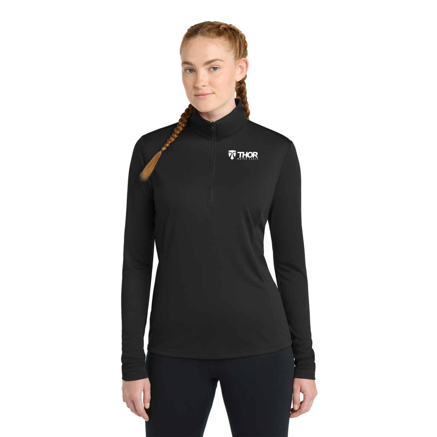 Sport-Tek® Ladies PosiCharge® Competitor™ 1/4-Zip Pullover - LST357