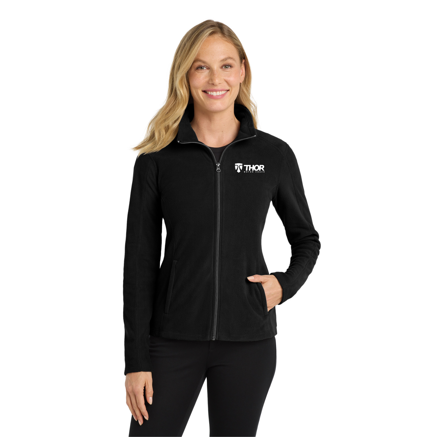 Port Authority® Ladies Microfleece Jacket - L223