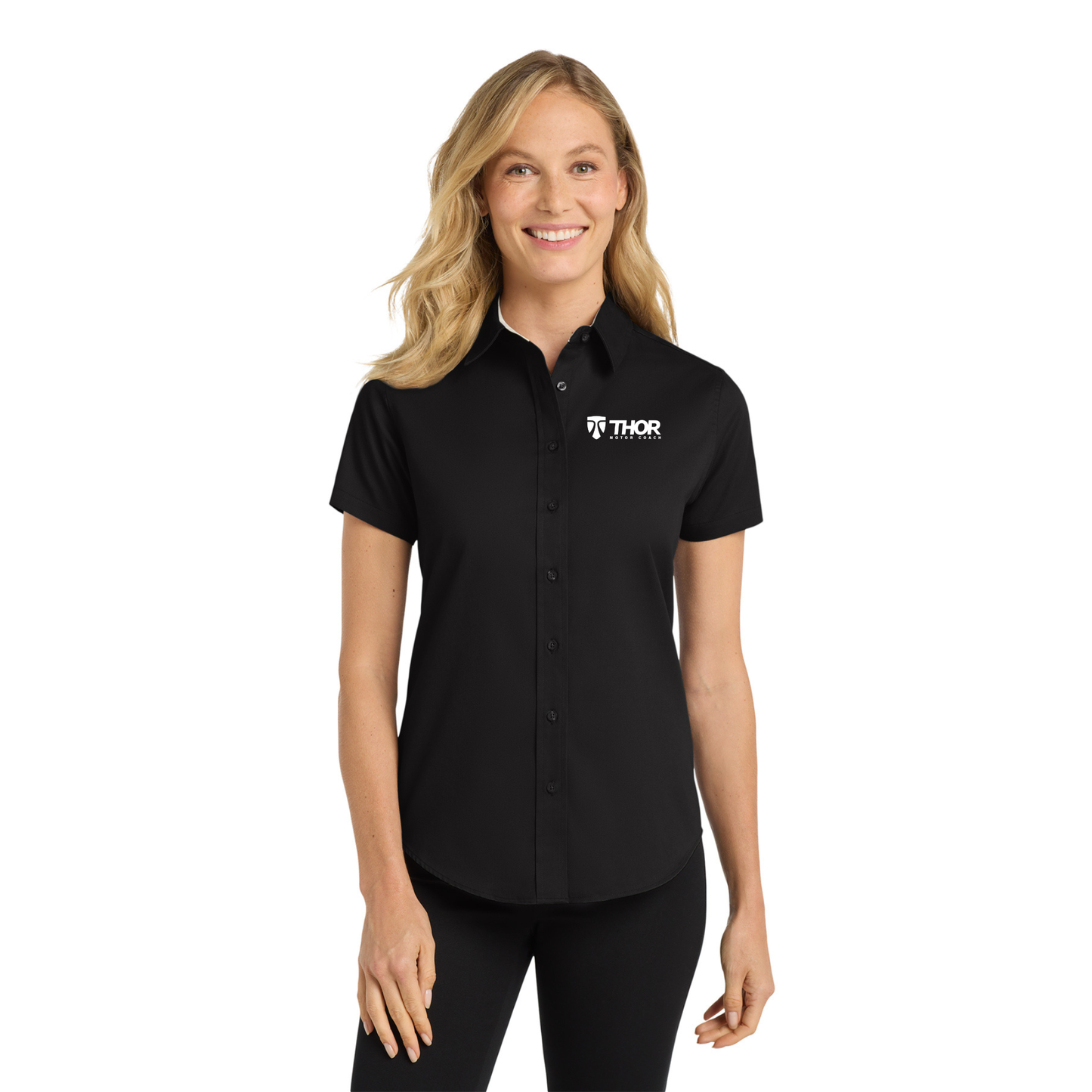 Port Authority® Ladies Short Sleeve Easy Care Shirt - L508