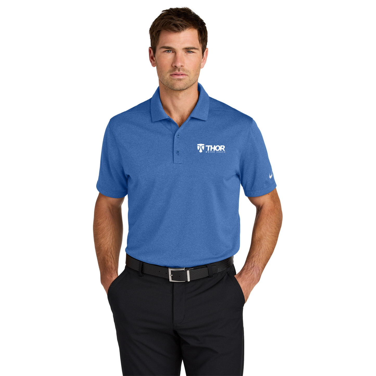 Nike Dri-FIT Smooth Heather Polo - NKFQ4794
