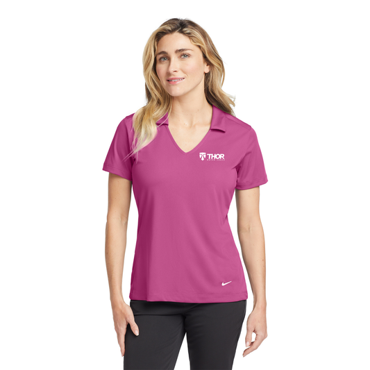Nike Golf Ladies Dri-FIT Vertical Mesh Polo - 637165