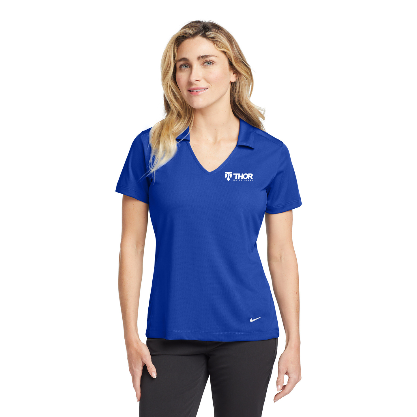 Nike Golf Ladies Dri-FIT Vertical Mesh Polo - 637165