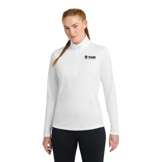 Sport-Tek® Ladies PosiCharge® Competitor™ 1/4-Zip Pullover - LST357