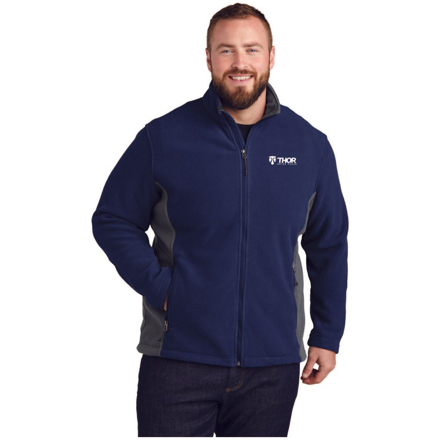 Port Authority® Colorblock Value Fleece Jacket - F216