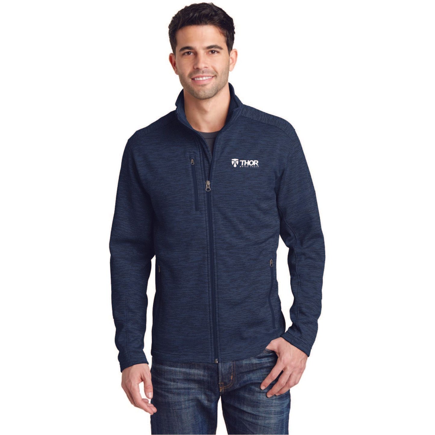 Port Authority® Digi Stripe Fleece Jacket- F231