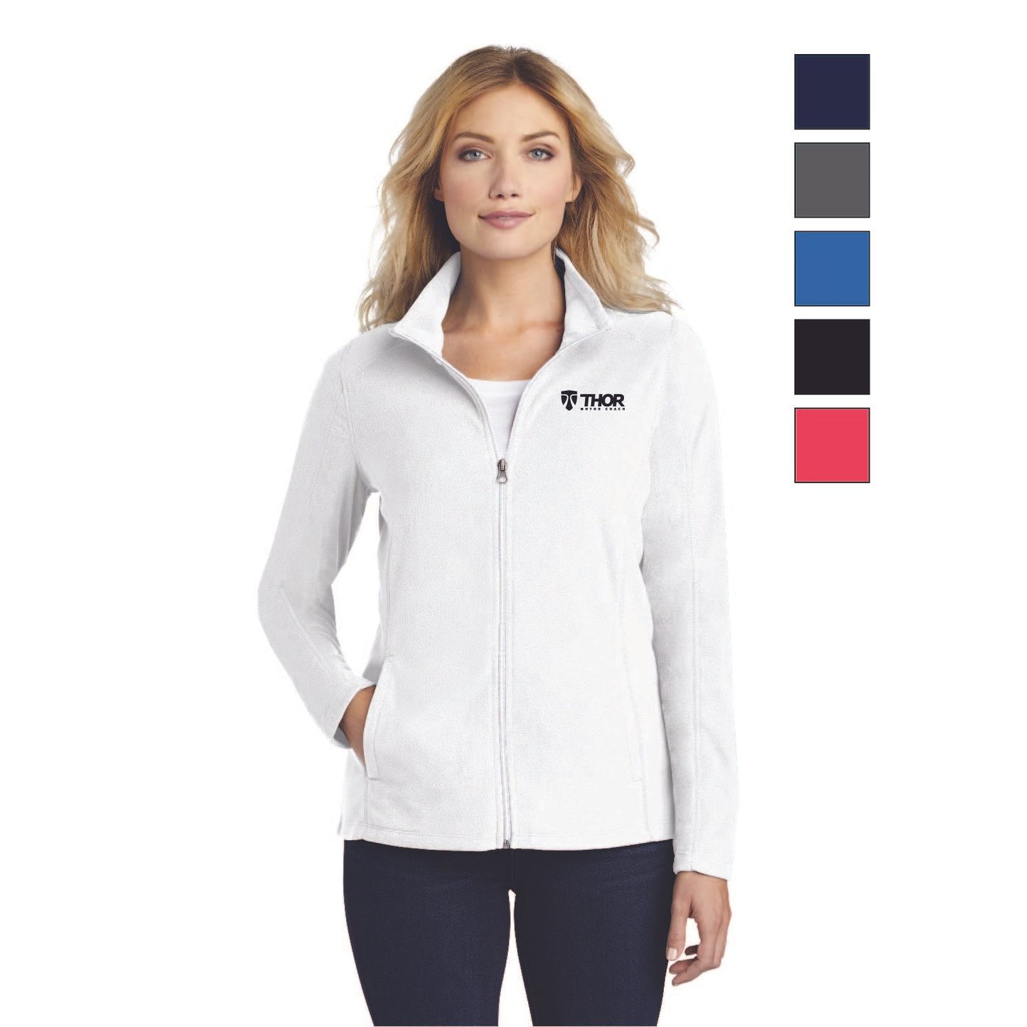 Port Authority® Ladies Microfleece Jacket - L223