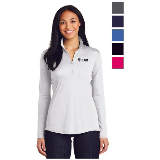 Sport-Tek® Ladies PosiCharge® Competitor™ 1/4-Zip Pullover - LST357