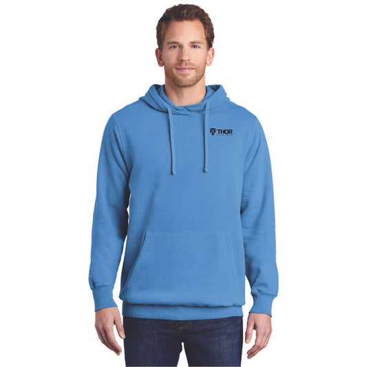 Port & Company® Pigment-Dyed Pullover Hooded Sweatshirt - PC098H